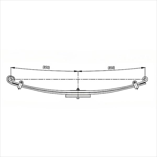 Front spring  ISZ NOVO 387012680101