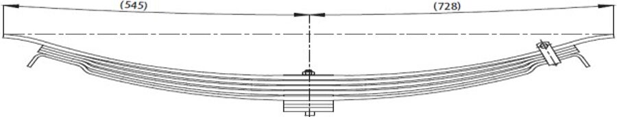 Additional axle 52RS006863 for BMC PRO 522