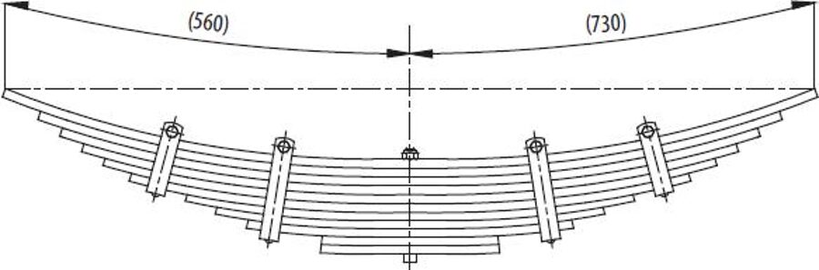 Additional axle 7K200203 for BMC PRO 620-617