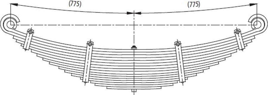 Front Spring 7K203691 for BMC FATIH 280