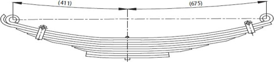 Addmonal axle for ISUZU NQR 3D