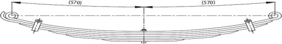Front Spring for ISUZU NKR 55