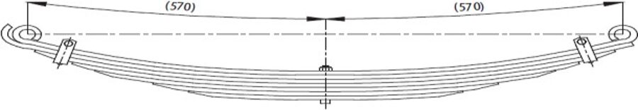 Front Spring for ISUZU NKR W