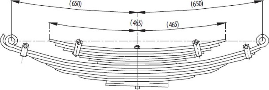 Front Spring for ISUZU NPRBG(10T) L