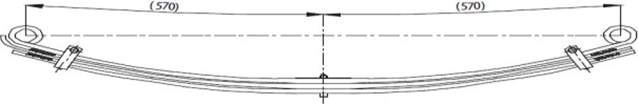 Front Spring for ISUZU NPR NPRS