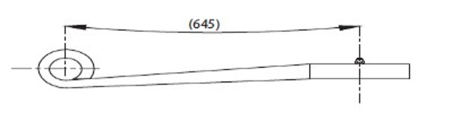 Rear Spring for ISUZU MD 27