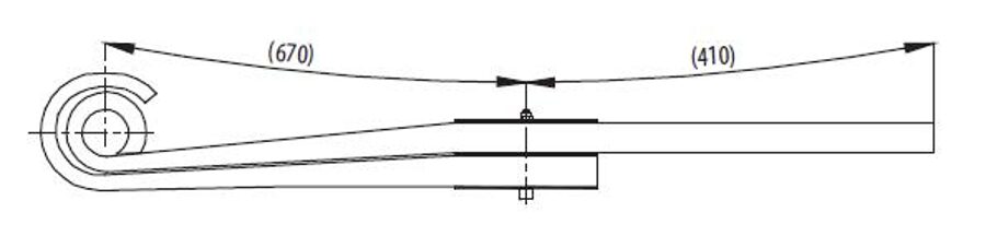 Rear Spring for ISUZU TRKZ