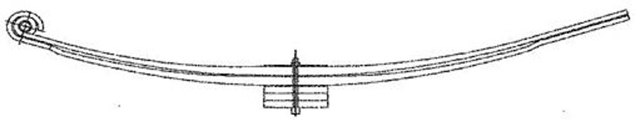 Front Spring 257535 for VOLVO