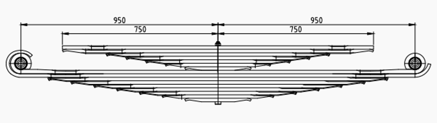 Rear Spring 6523200508 for MERCEDES Wholesale