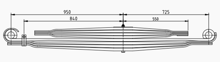 Rear Spring 6523200708 for MERCEDES Wholesale