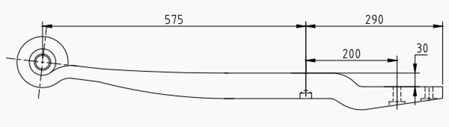 Trailer Rear Spring 508214020 for BPW