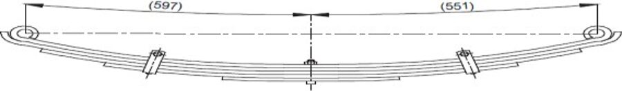 Front Spring for BMC LEVEND 80-100