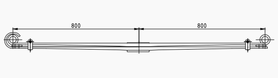 Front Spring TY260621 for MITSUBISHI