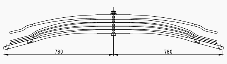 Rear Spring 9483200605 for MERCEDES Wholesale