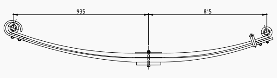 Front Spring 257441 for VOLVO