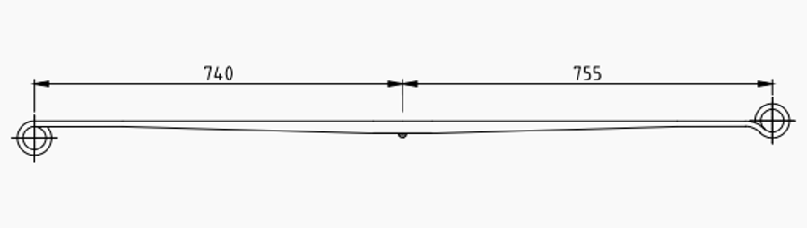 Rear Spring 9033202206 for MERCEDES Wholesale