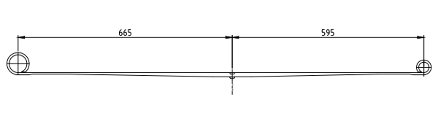 Rear Spring 46766962 for FIAT