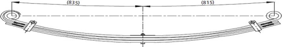 Front Spring 100x30 for VOLVO FL10