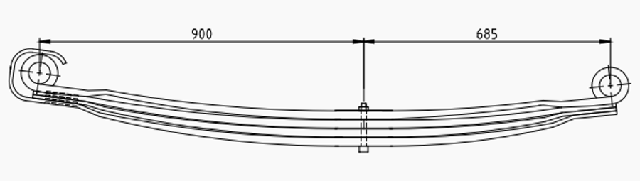 Front Spring 9493200402 for MERCEDES Wholesale