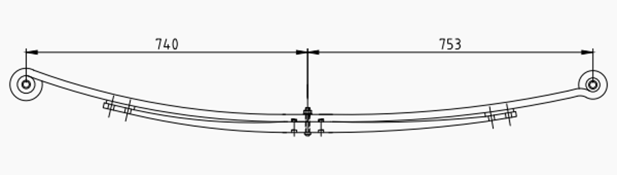 Rear Spring 9033202106 for MERCEDES Wholesale
