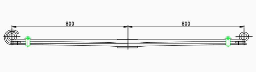 Front Spring TY260622 for MITSUBISHI