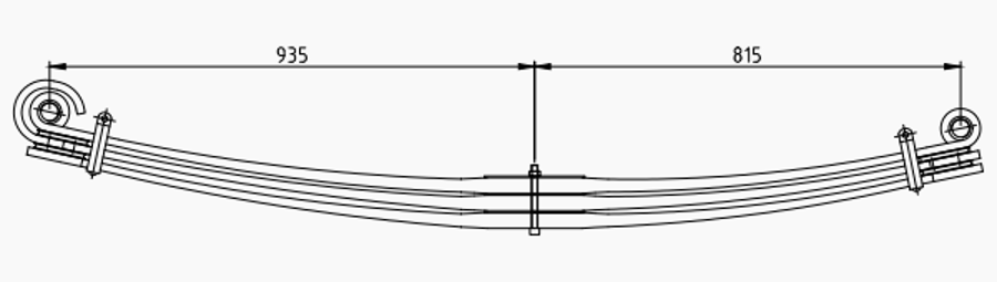 Front Spring 257491 for VOLVO