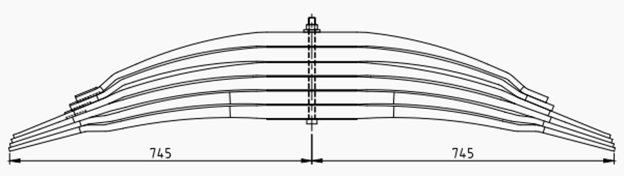 Rear Spring 6193200405 for MERCEDES Wholesale