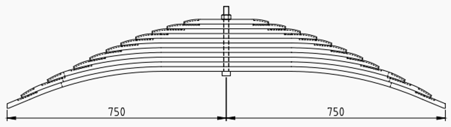 Rear Spring 3433200206 for MERCEDES Wholesale