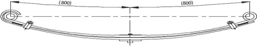 Front Spring TY260622/21 for OPALIN