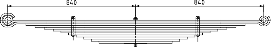 Front Spring 6C465310AC for FORD