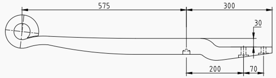 Trailer Rear Spring 508213900 for BPW