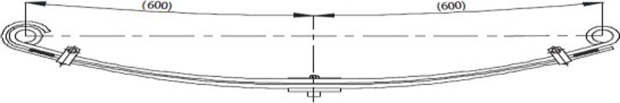 Front Spring TY260618 for OPALIN(60-60)