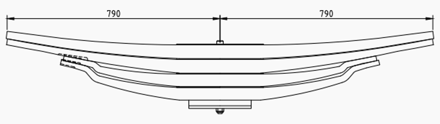 Rear Spring 5010557474 for RENAULT