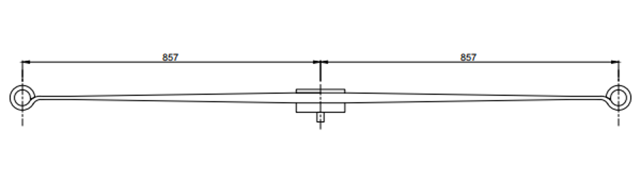 Front Spring 504087351 for IVECO