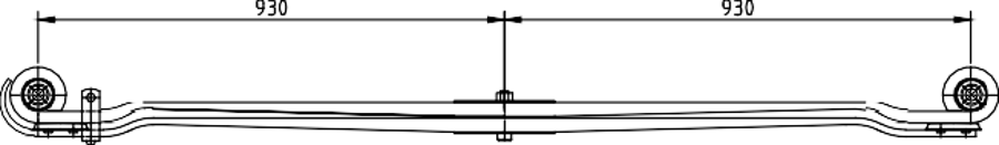 Front Spring 81434026182 for MAN
