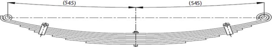 Front Spring 60x7 for OTOKAR MINB