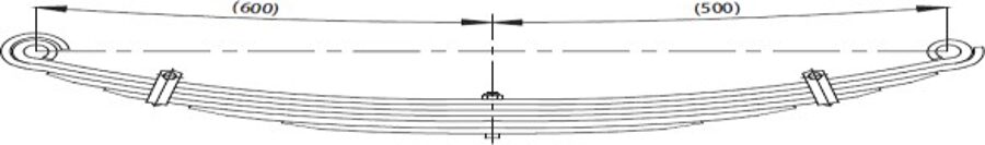 Front Spring 70x6 for TOYOTA