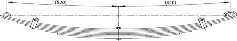 Front Spring 90x15 for RENAULT 420 1.DİN