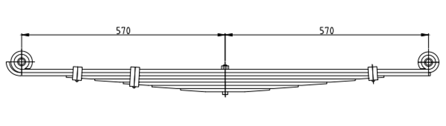 Front Spring 8970924491 for ISUZU