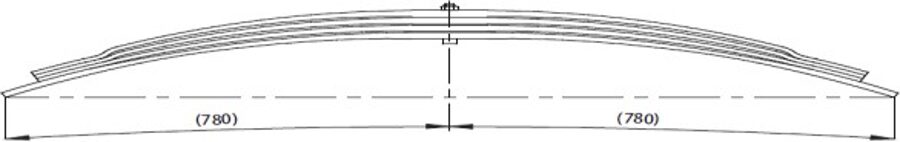 Rear Spring 33891000 for MERCEDES 33 43 Wholesale