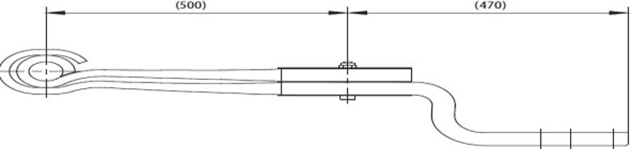 Spring 70x40 for TEMSA MTS