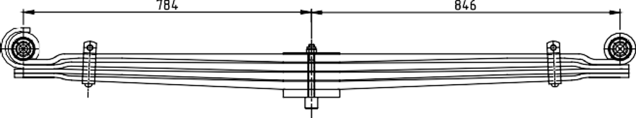 Front Spring 7C465310FC for FORD