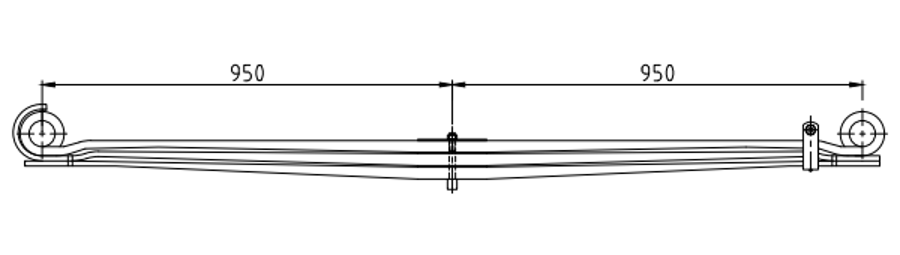Front Spring 8169109 for IVECO
