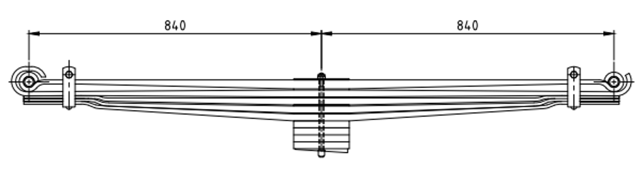 Front Spring 4C465310AB for FORD