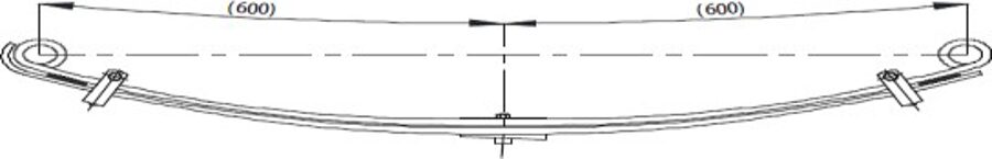 Front Spring 70x19/21 for TEMSA PRESTİJ