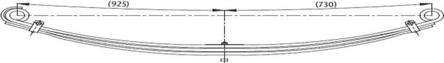 Front Spring for MAN TGA 41360