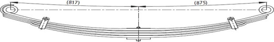 Front Spring 7C465310BD for FORD 