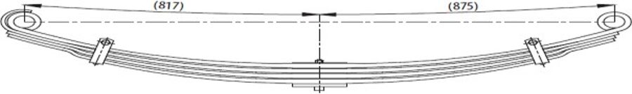 Front Spring 7C465310DB for FORD 