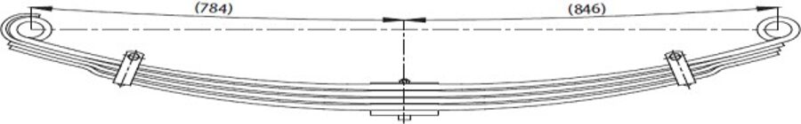 Front Spring 7C465310FC for FORD 