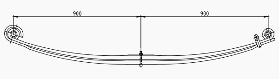 Front Spring 3123973 for VOLVO